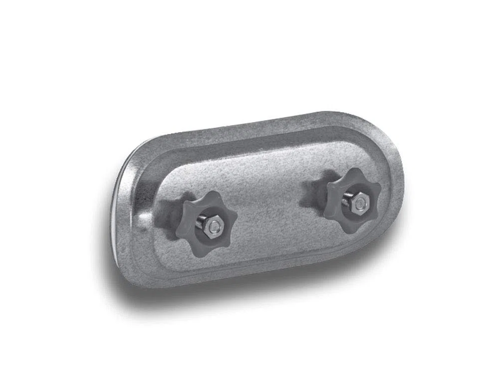 Tapa de inspección para tubería, tamaño 250 mm de diámetro.