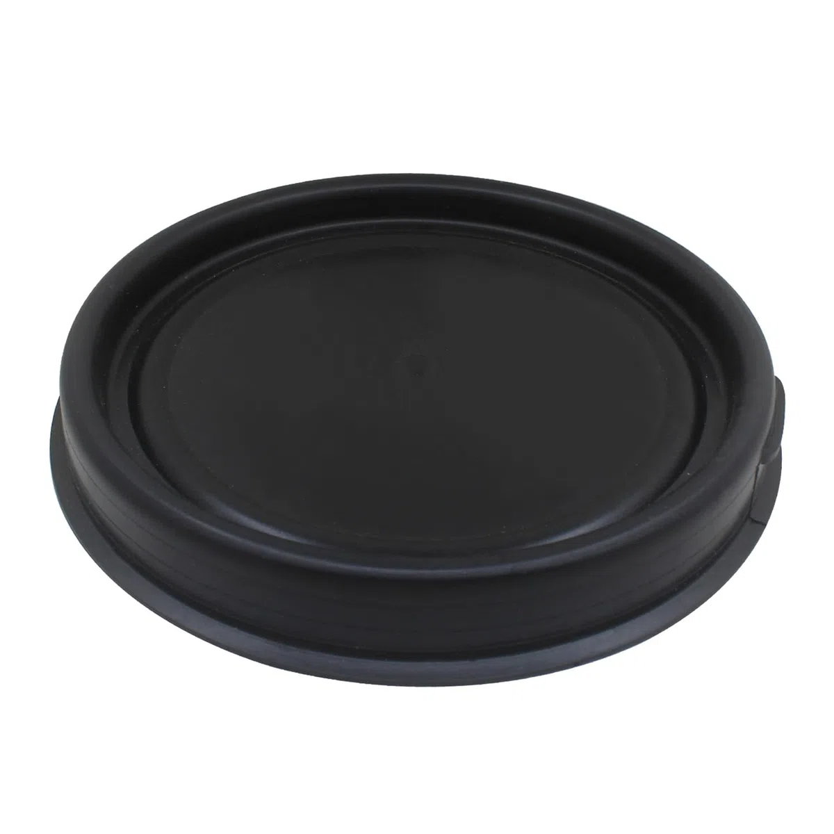 Tapas bidones para bidón multiusos barril de boca ancha bidon cierre ballesta barril con plástico alimentario hermético bidón de plástico boca ancha bote cierre hermético (Negro, 30L 280mm)