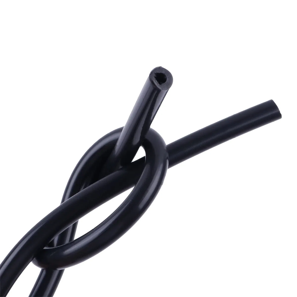 Manguera de silicona de vacío de 6 mm, manguera de vacío de silicona, manguera de vacío, diámetro interior 6 mm, diámetro exterior 11 mm, longitud 3 m, color negro