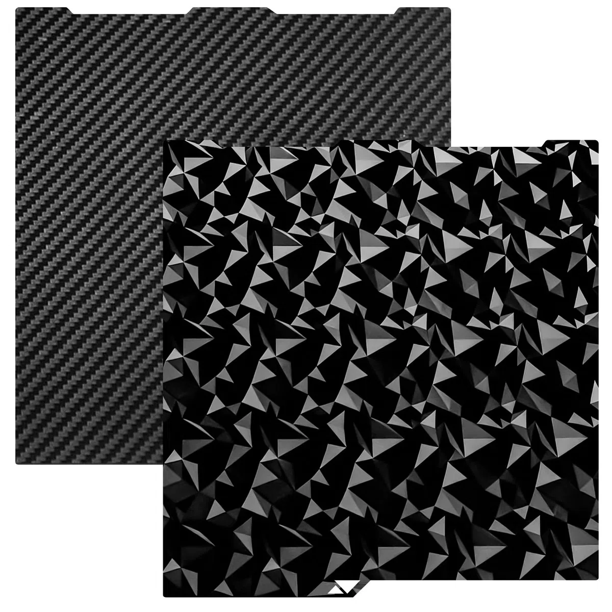 Placa de impresión texturizada de doble cara, 256 x 268 mm, PEO+PET doble capa de cama de impresión para Anycubic Kobra 3, tabla lisa de doble cara, cama climatizada, placa de chapa de acero para