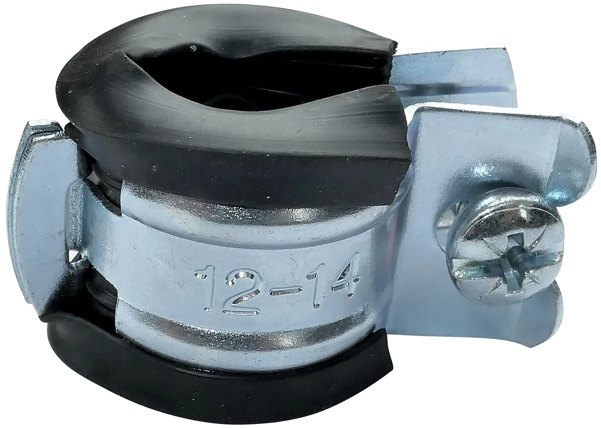 AERZETIX Abrazadera Isofónica Ø1/4'' Acero Galvanizado М8 | 10 Unidades
