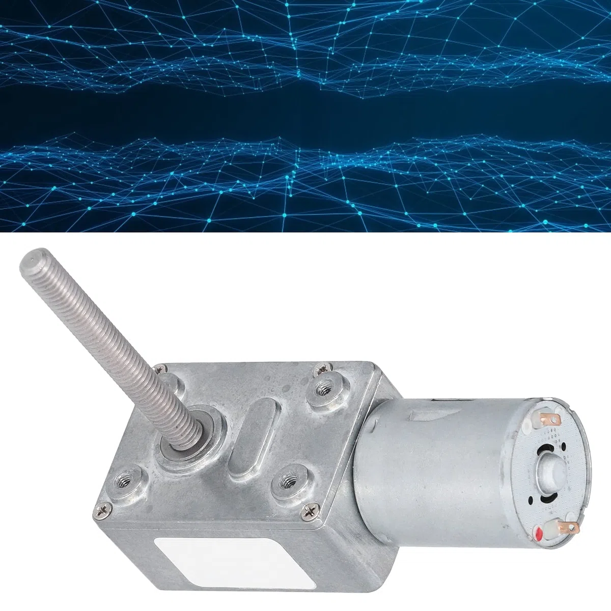 CHICIRIS Motor de Reducción de Velocidad Motor a Largo Plazo de Tazón de Aleación de Vida (DC12V 90RPM)
