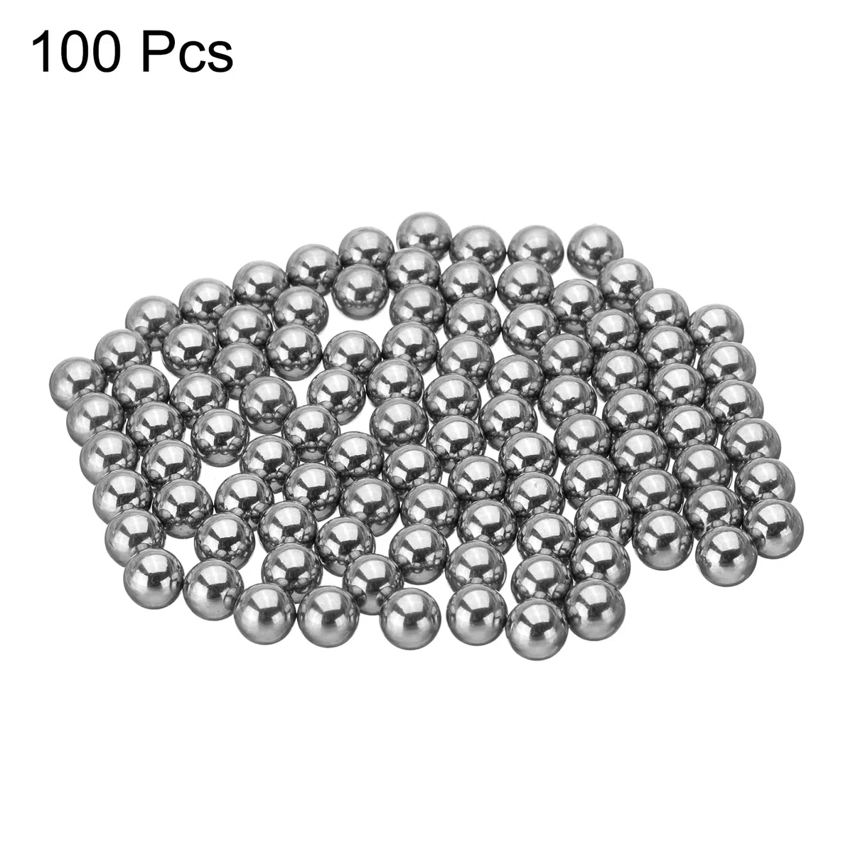 QUARKZMAN 100 Piezas de Bolas de Rodamiento de 7 mm de Acero Inoxidable 304 Bolas de Precisión G100