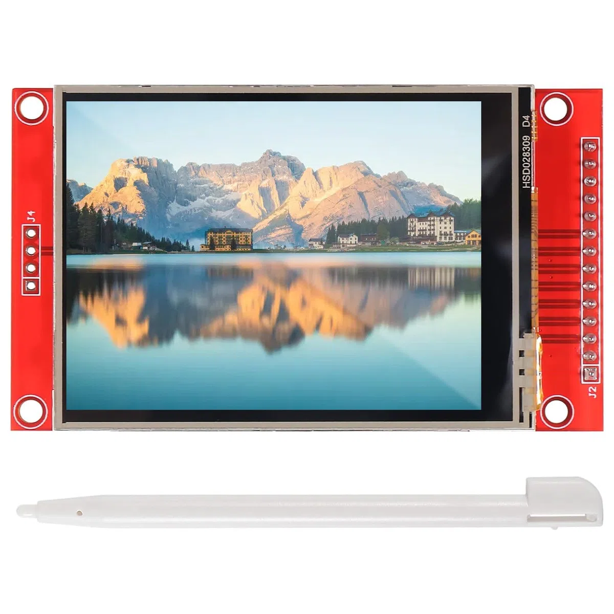 ARCELI Pantalla táctil LCD TFT de 2,8 Pulgadas, resolución 320x240, Controlador ILI9341, Interfaz SPI Compatible con Arduino y Raspberry Pi