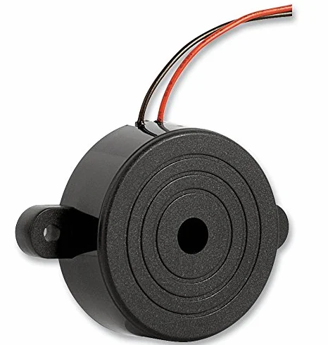 PIEZO Zumbador, 12 V CC, cables, transductores de audio, cantidad x 1