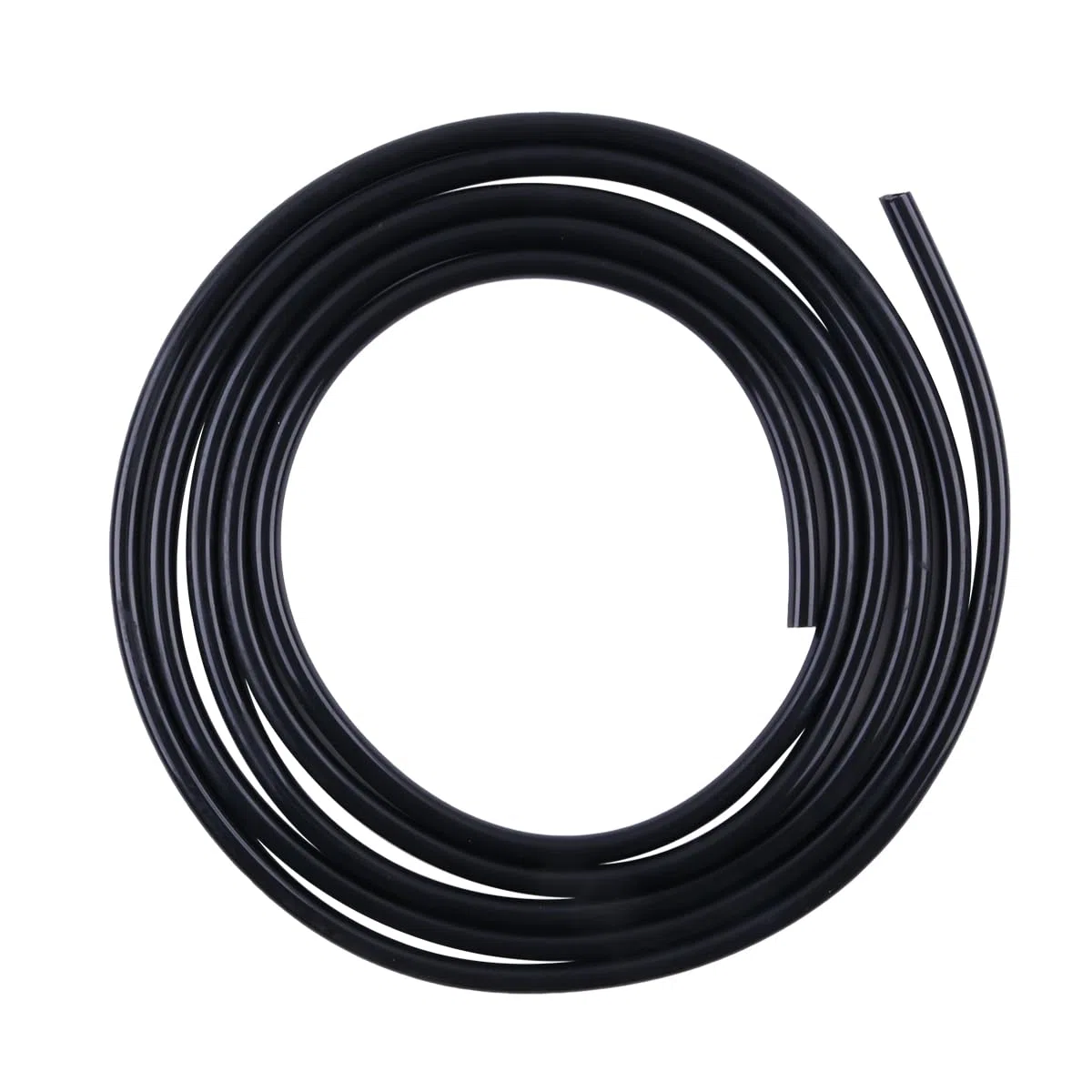 Manguera de silicona de vacío de 6 mm, manguera de vacío de silicona, manguera de vacío, diámetro interior 6 mm, diámetro exterior 11 mm, longitud 3 m, color negro