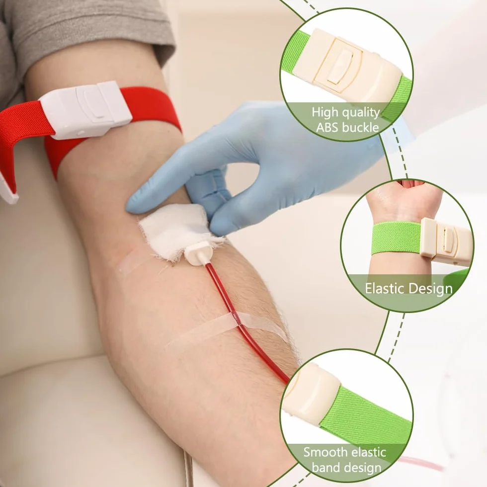 10 Piezas Torniquetes Médicos de Emergencia Torniquetes Médicos Liberación Rápida Torniquete Fast Ajustable Torniquete Medico para Médicos,Enfermeras,Estudiantes y Ambulancia