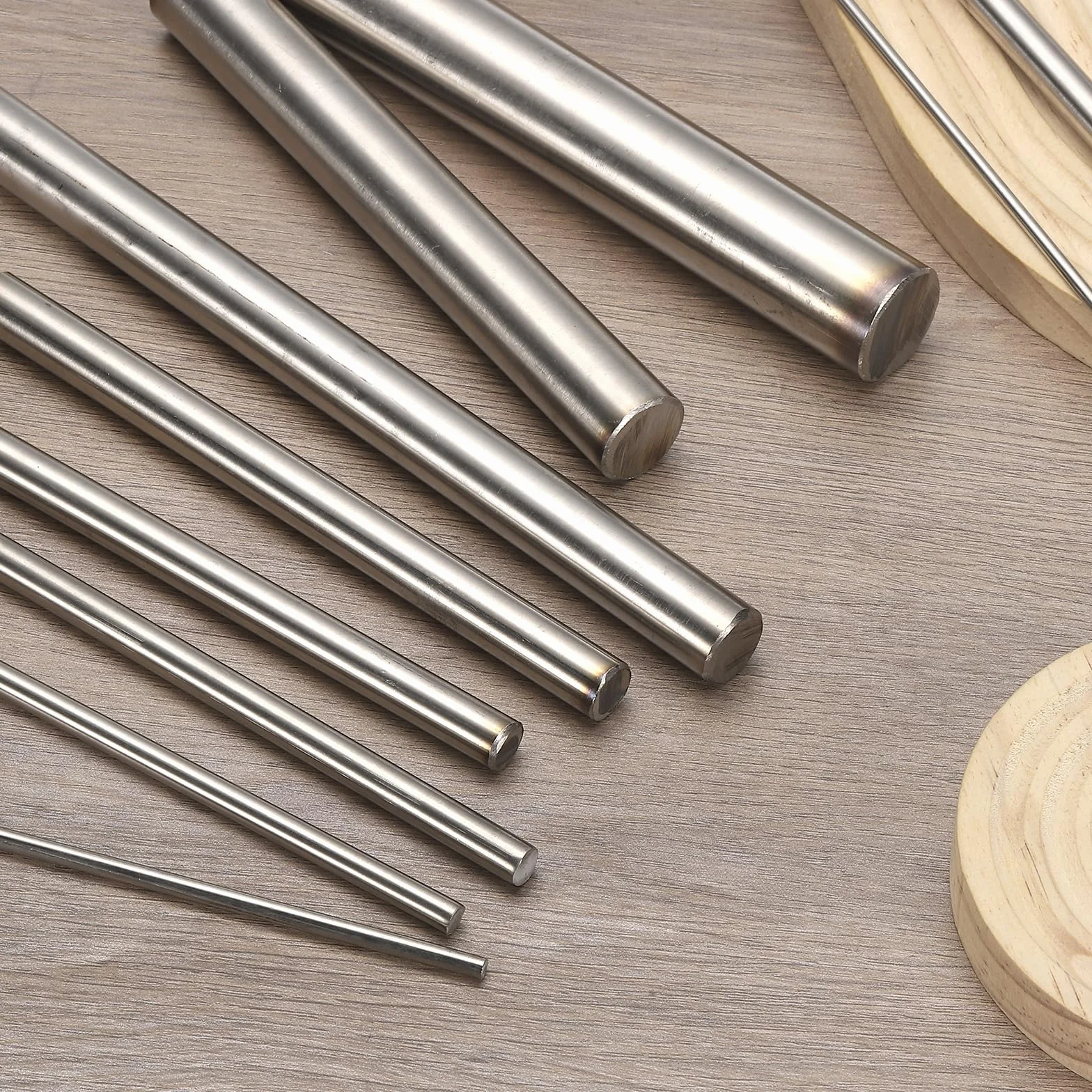 QUARKZMAN Barra Redonda De Acero Inoxidable 316 De 15/32"(12mm) Y 9.84"(250mm) De Longitud, Barra Maciza De Metal Para Proyectos Industriales De Bricolaje Y Trabajo Con Metales