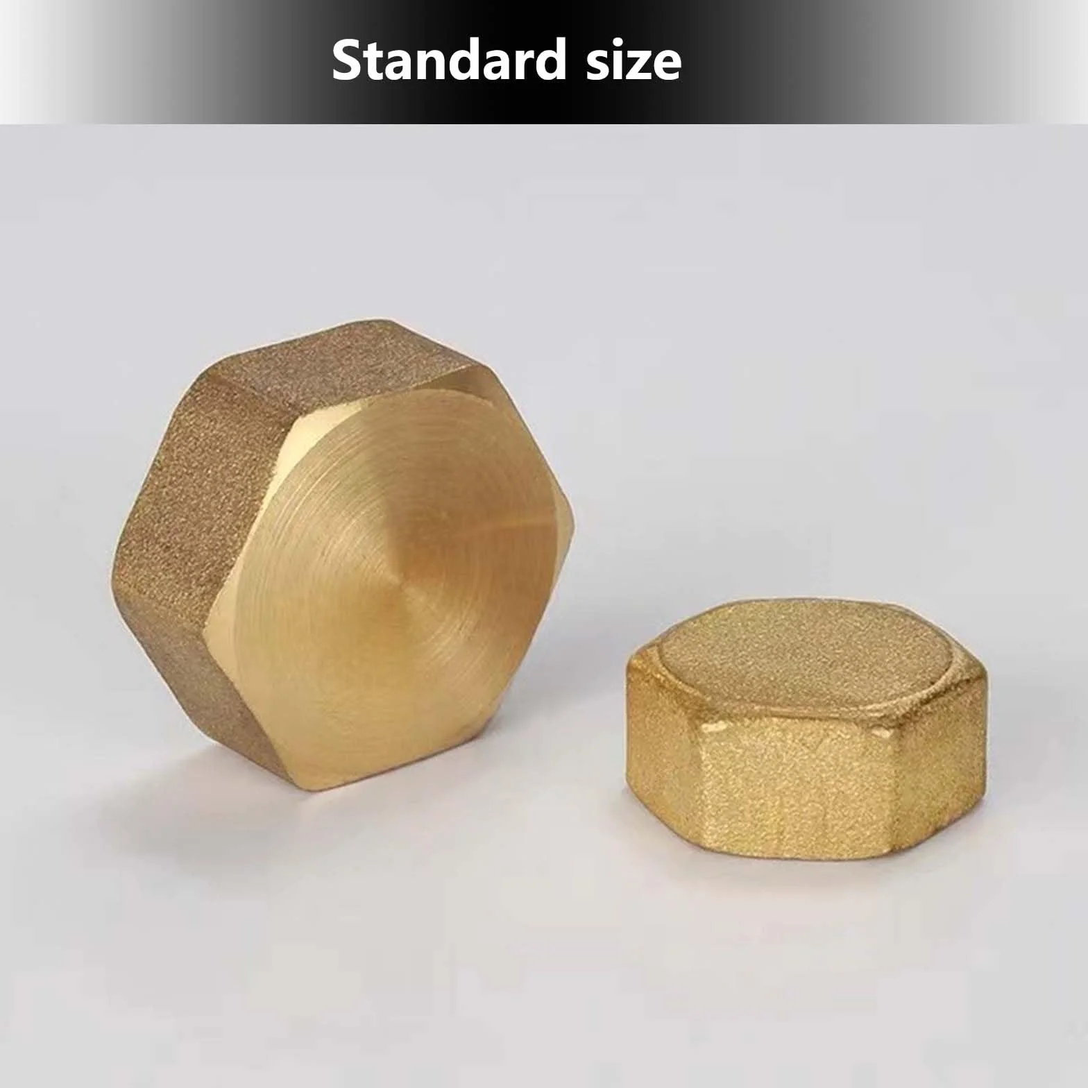 12 Piezas Tapon Grifo, Sello 3/4 Tapón Ciego 1/2 Pulgada 1/8 1/4 3/8 Pulgada Juego,Tapa Tubo Radiador para Tuberías de Agua de Jardín Al Aire Libre con Accesorios De Montaje