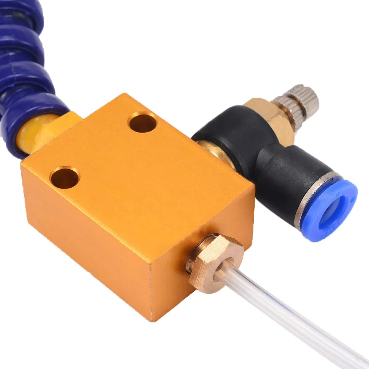 Sistema de espray del refrigerante de la niebla del tubo de aire de los 8MM para el torno del CNC del metal que muele la máquina que talla de la perforación
