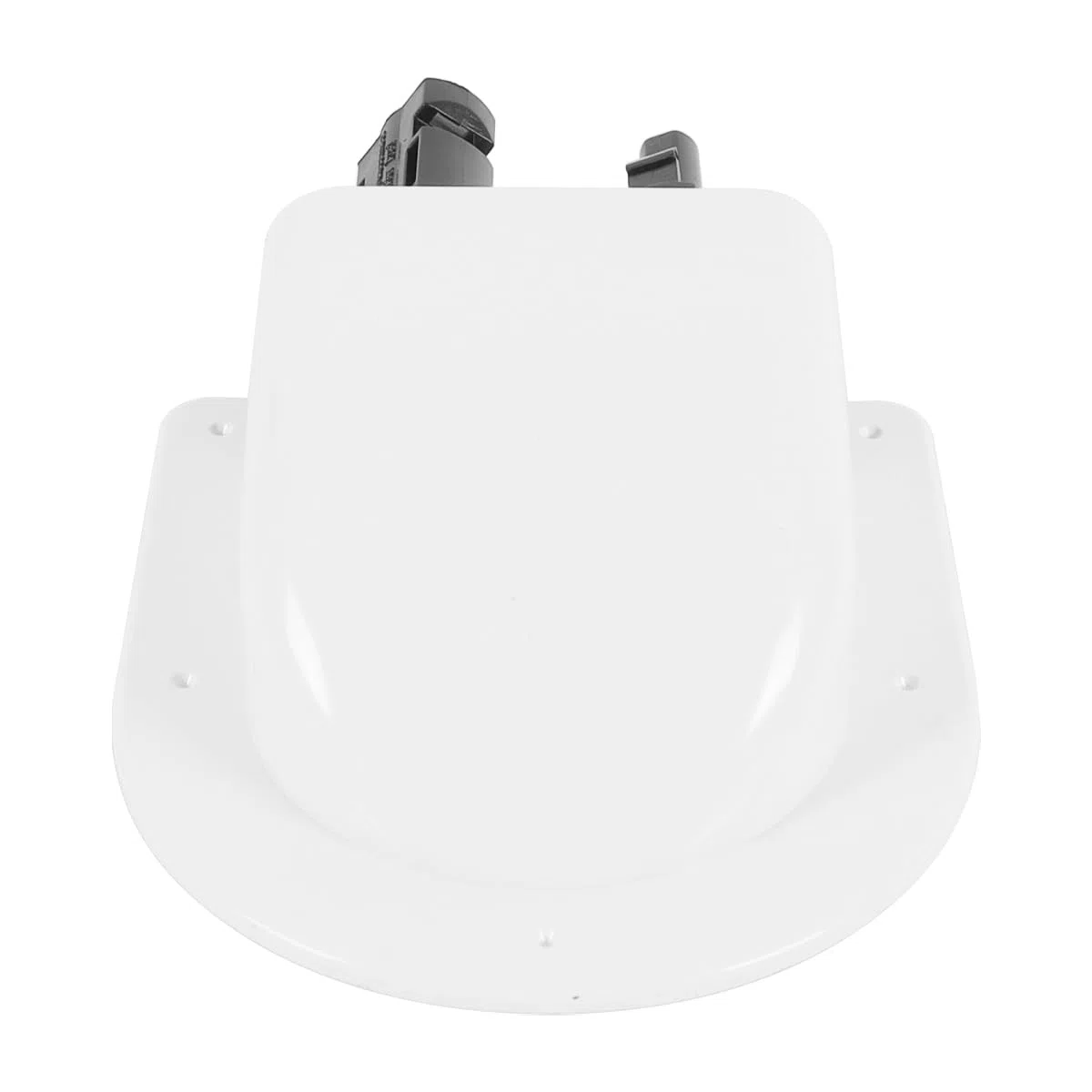 Caja de conexiones de cable doble curvado para entrada de energía solar con enchufes y tomas fotovoltaicas. Soporte para placa solar de ABS impermeable.