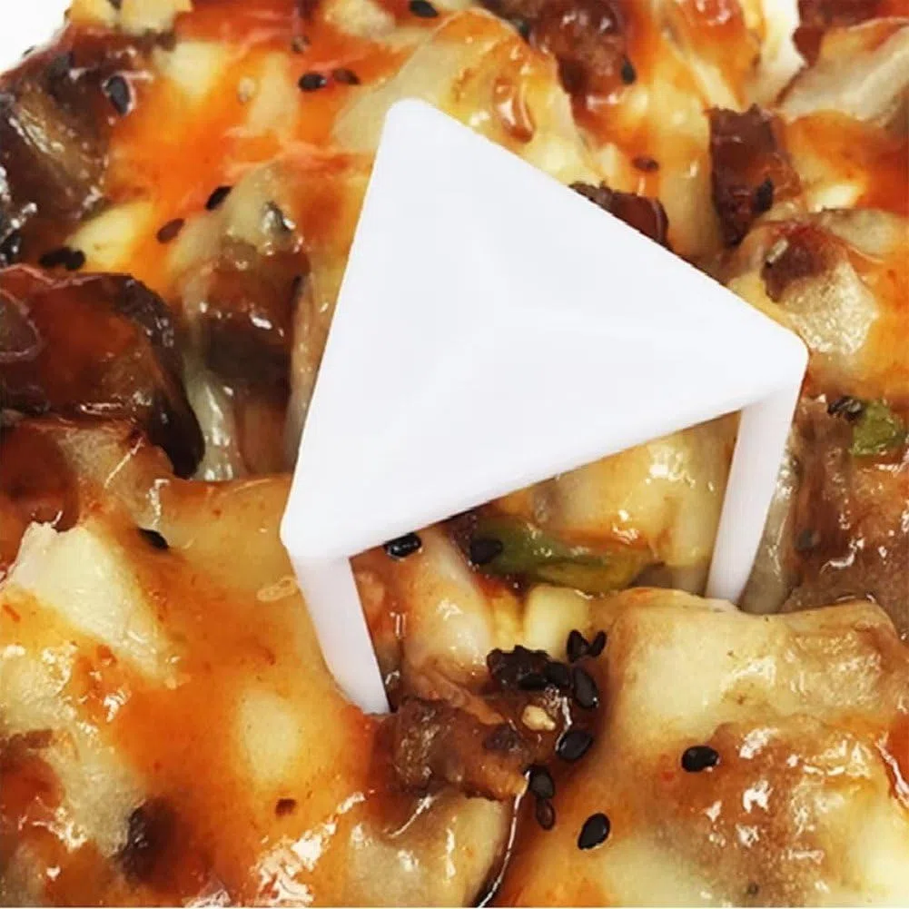 100 Piezas De Trípode De Plástico Para Pizza, Soporte De Fijación Para Pizza, Soporte Para Pizza, Trípode Para Empaque De Pizza Para Restaurantes, Cajas De Catering Y Servicio De Comida Para Llevar.