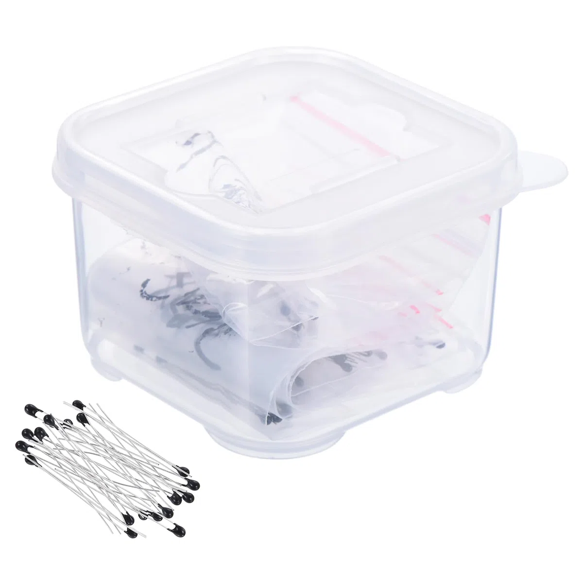 QUARKZMAN 100 Paquete NTC Termistores Resistencias, 1K/2K/3K/4.7K/5K/10K/20K/47K/50K/100KOhm Alta Sensibilidad Corriente Limitador Temperatura Sensor para Medición