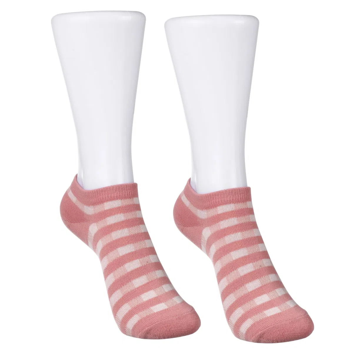 Modelo de Pies de Plástico para Exhibición de Maniquí de Pie con Calcetín, 2 Piezas en Color Blanco, Práctico y Decorativo para Presentación en Casa