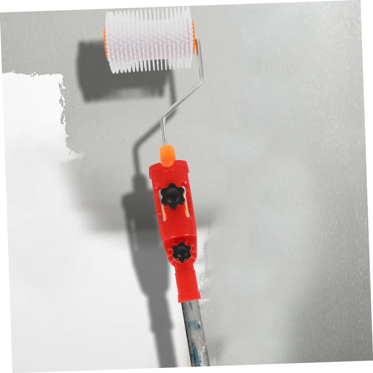 Soporte para Rodillo de Extensión Multiángulo con Cabezal Giratorio Compatible con Rodillos de para Esquinas y Instalación Rápida y