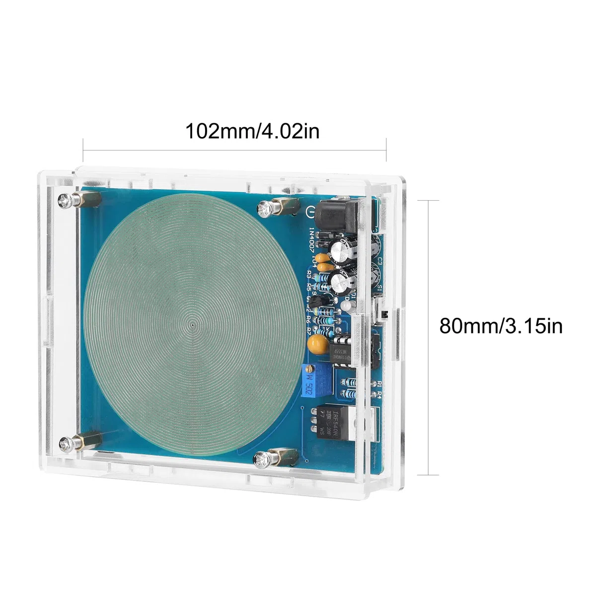 Karlak Generador de resonancia, 7,83 Hz s generador de resonancia de frecuencia ultrabaja con interfaz USB con luz indicadora de encendido y apagado