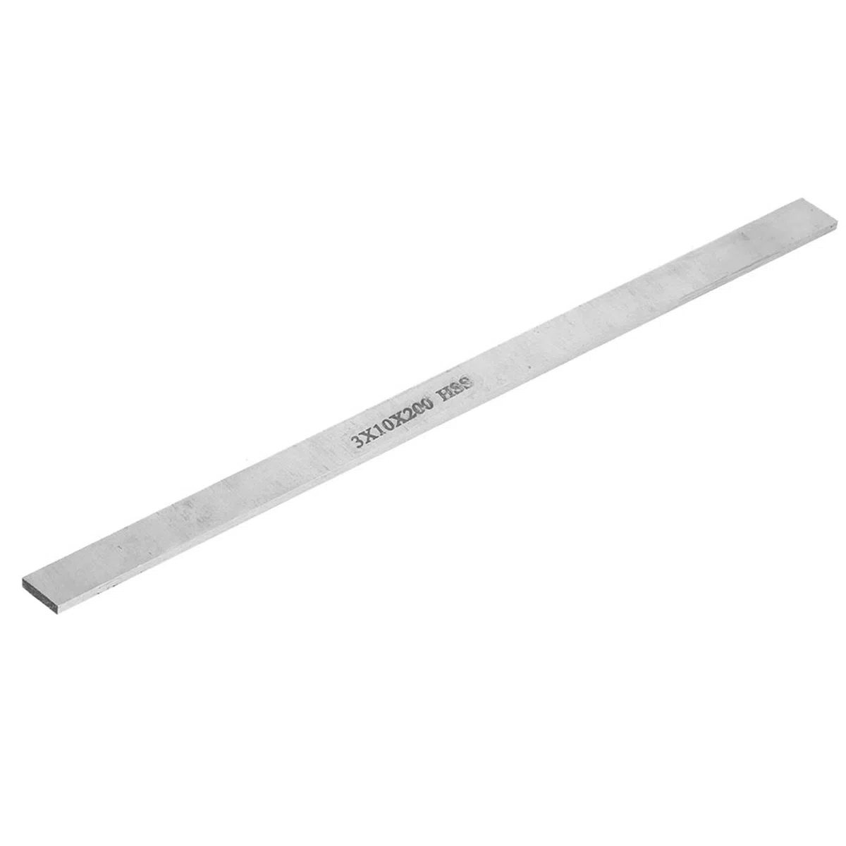 Herramienta de Torneado de Torno de Acero de Alta Velocidad Herramienta de Talla de Cuchillo de Talla de Barra de Barra de Acero Blanca Cuadrada 20MM(3 * 10 * 200mm)