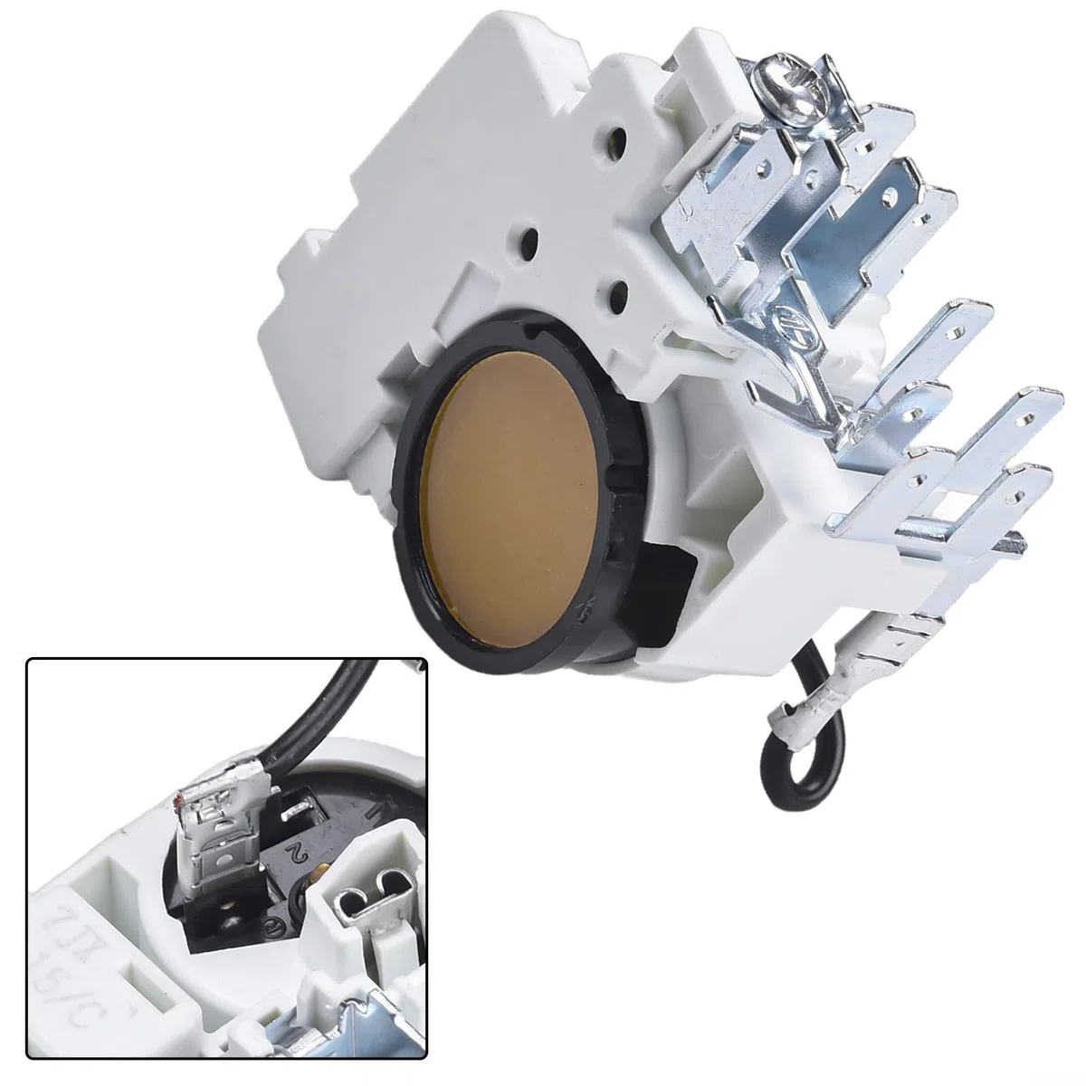 Arrancador PTC del compresor del refrigerador,Relé del compresor de arranque PTC,Pieza de repuesto del relé de arranque PTC,Protector de sobrecarga para piezas de refrigerador