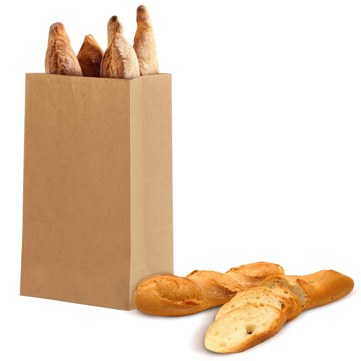 50 pzs Bolsas Papel Kraft,Sobres Kraft,Bolsa De Papel(20x12.5x30.5cm)