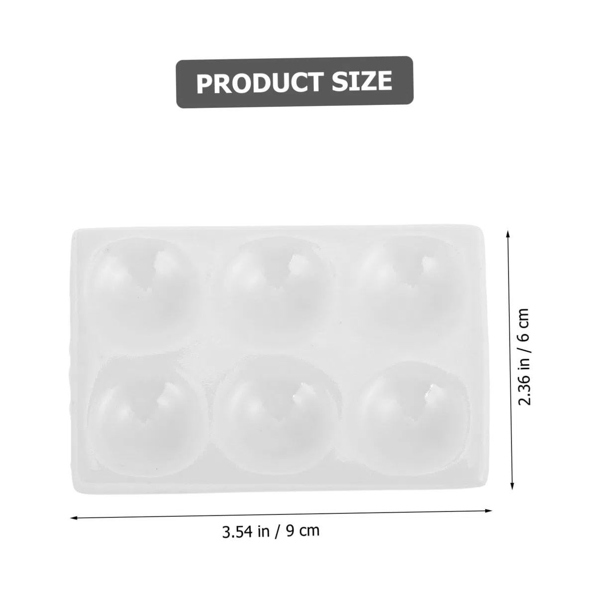 OUNONA Placas De Reacción Cerámicas De 6 Orificios para Experimentos Químicos Bandeja Multiusos para Laboratorio Instrumento De Experimento Alta Transmisión De Luz