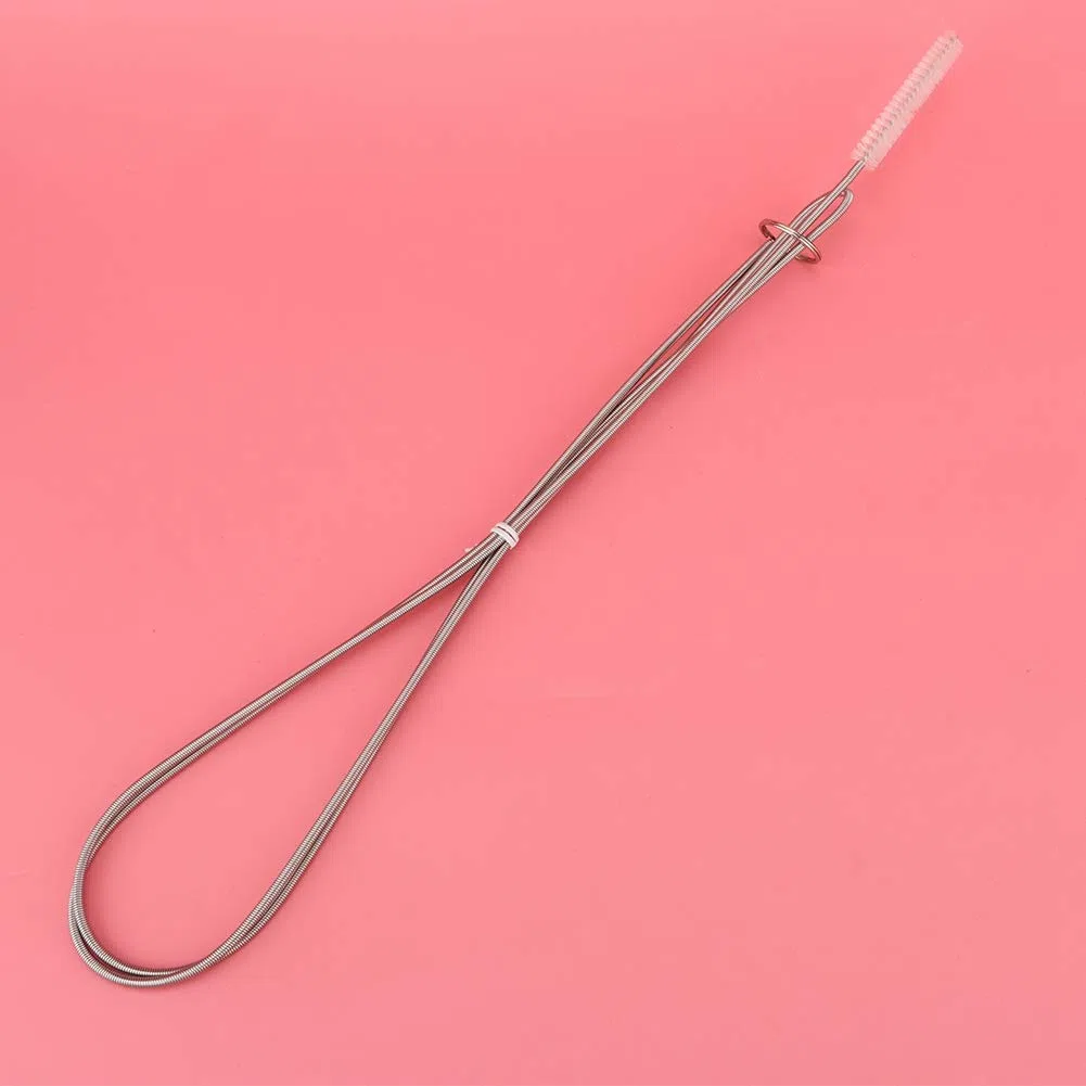 Alvinlite Manguera de Cerveza, Cepillo de Limpieza para pajitas, línea de Cerveza, Limpiador de tuberías, Herramienta de Limpieza de fregado Flexible Larga Manguera