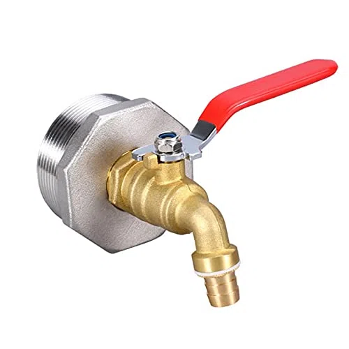 Grifo de tambor de 2 pulgadas Grifo de barril de latón con junta EPDM para tambor de 55 galones