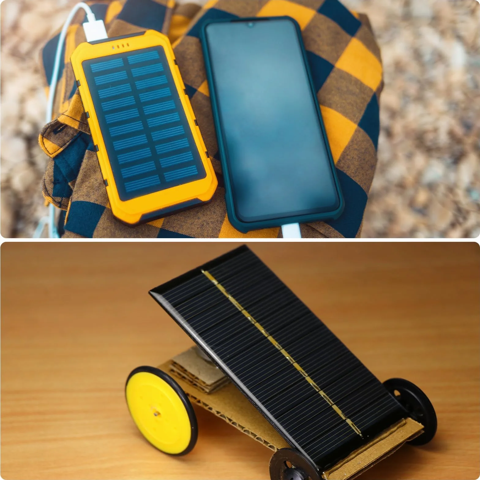 QUARKZMAN 2 Pcs Paneles Solares Mini 5V 1.15W 230mA, Pequeño Panel Solar Policristalino Con 2 Cables Para Kits De Materiales De Juguetes Eléctricos DIY Cargador, 100.8mm x 82.5mm