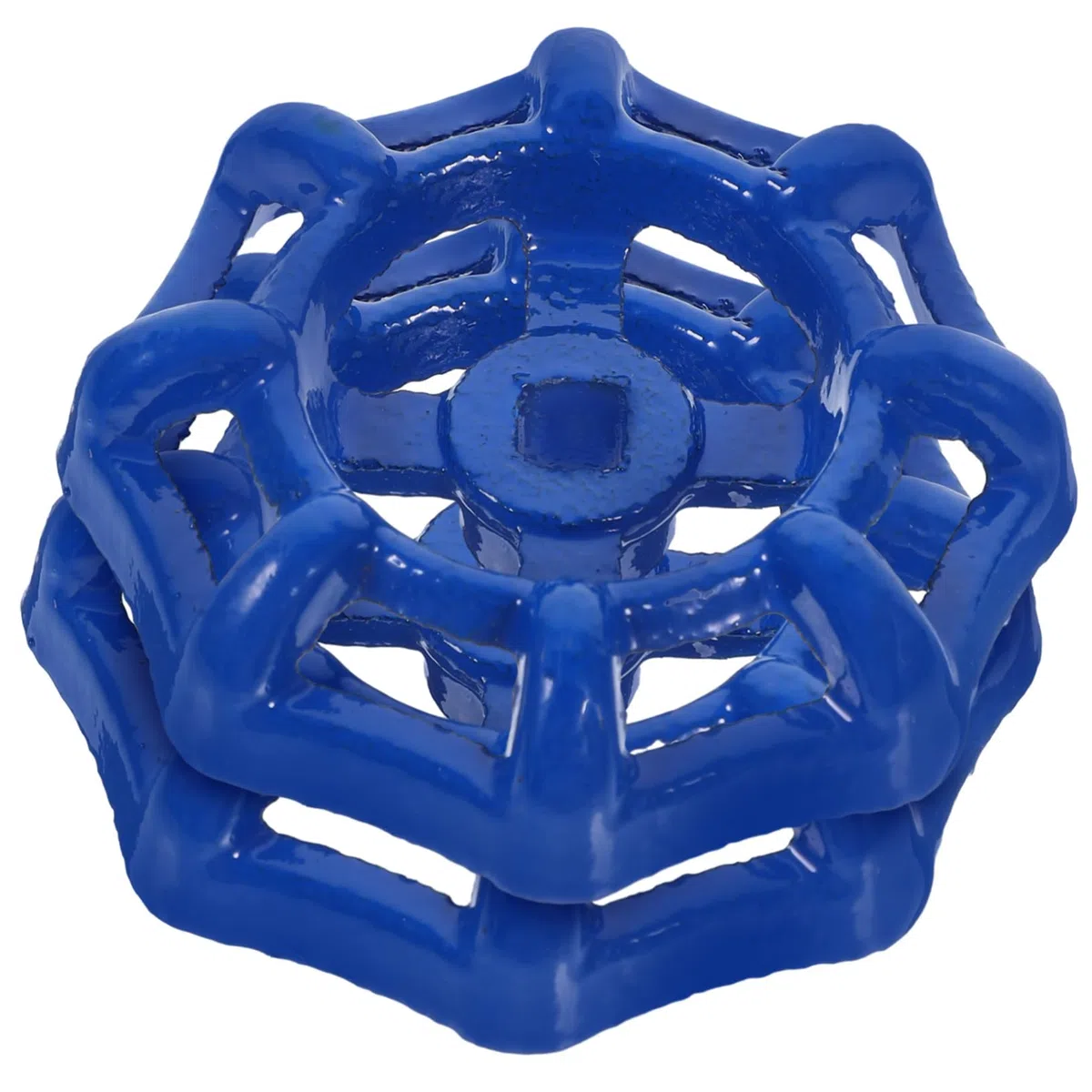 Anneome Válvula de 2 Fundido de Compuerta Azul Manija de Acero de Resistente Ligera Estructura Razonable, Paquete Piezas para Grifos y para Válvulas de Paro