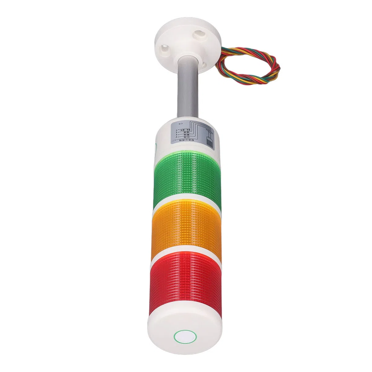 Elprico LED LED Tower Light Advertencia Industrial Lámpara de Visualización de Señal para Dispositivos para Dispositivos (24V)