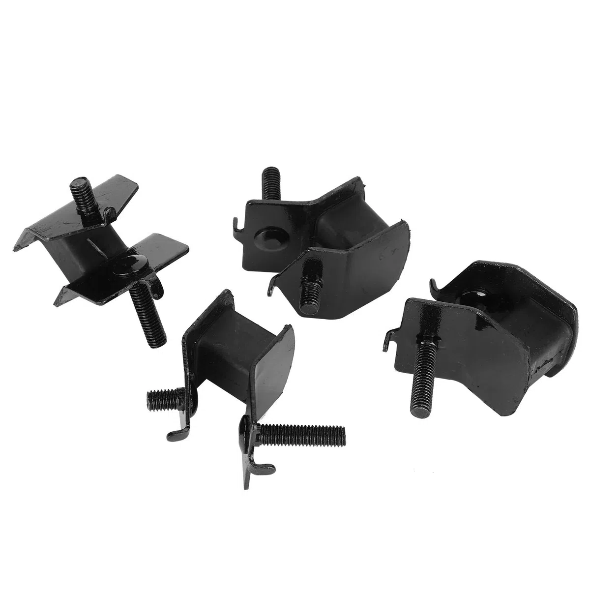 Generadores de Gasolina Pies de Amortiguación,4 Piezas Almohadillas de Cojín de Hierro,para Generador de Motor de Gasolina 168F/170F 2KW-3KW