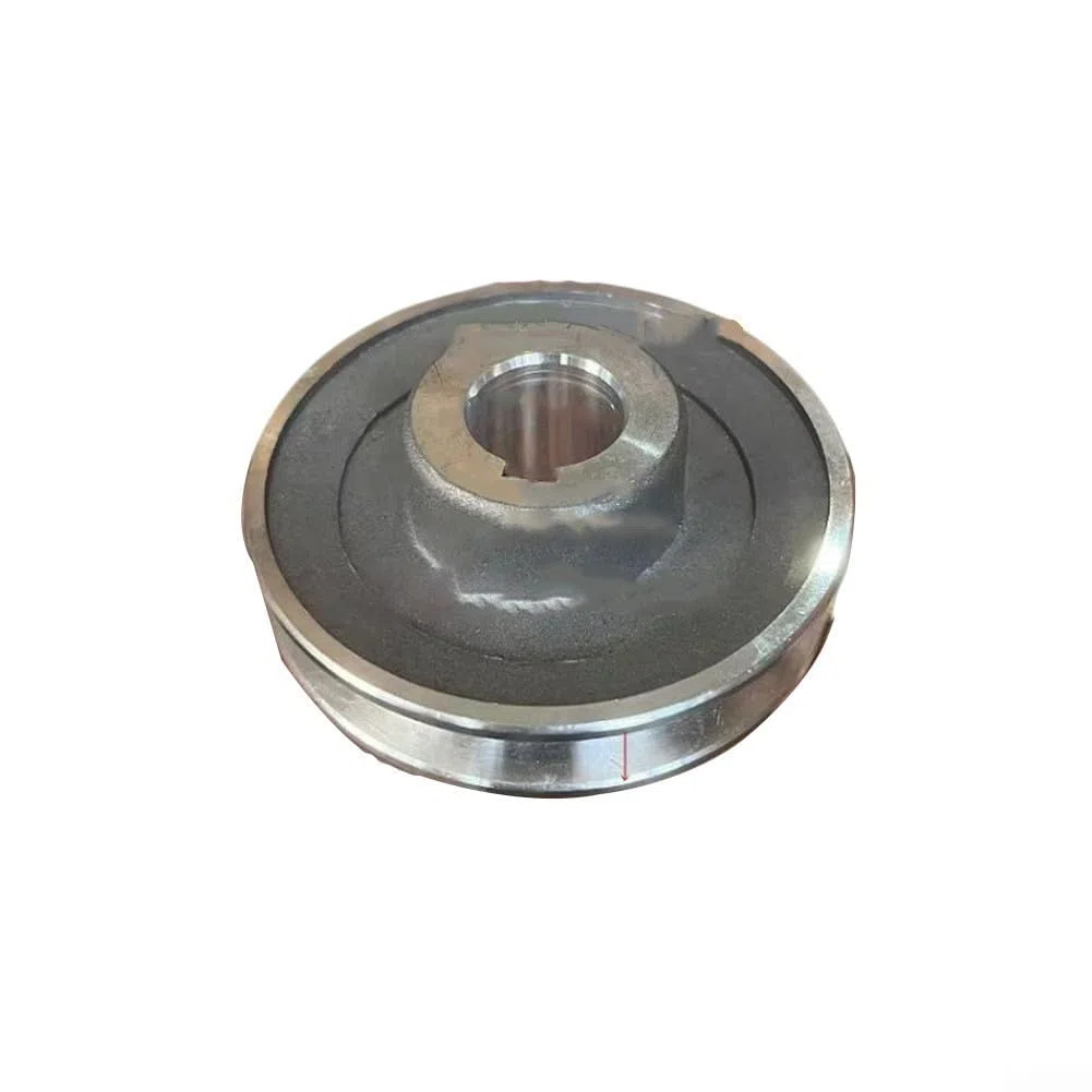 Polea de motor de aluminio fiable adecuada para varias aplicaciones, con compatibilidad de 19 mm y 24 mm (97 x 24)