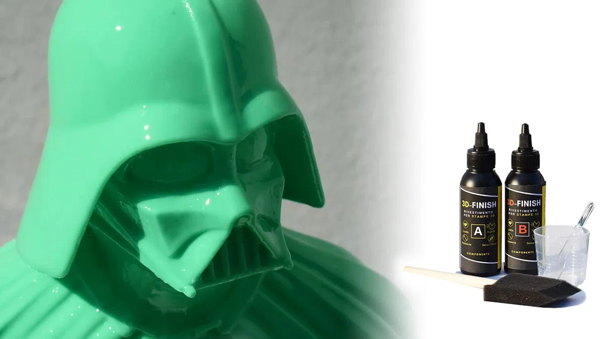 Resin Pro - 3D - Acabado “Fast”: Recubrimiento Post-Impresión para Lijado y Acabado de Impresiones 3D - 150 ml