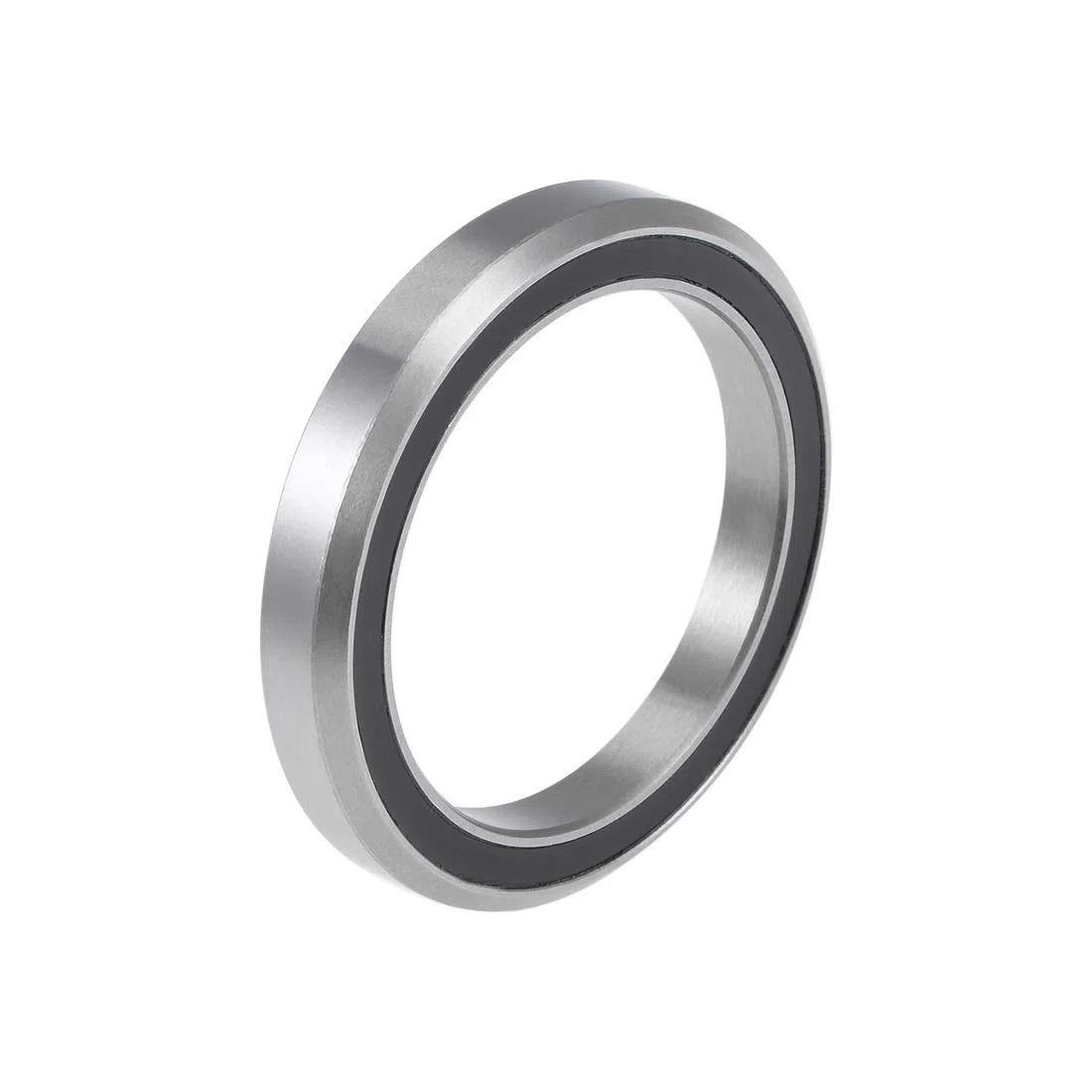 sourcing map MH-P21 Rodamientos Auriculares Bicicleta 37x49x7mm Acero Cromado Sellado Rodamientos