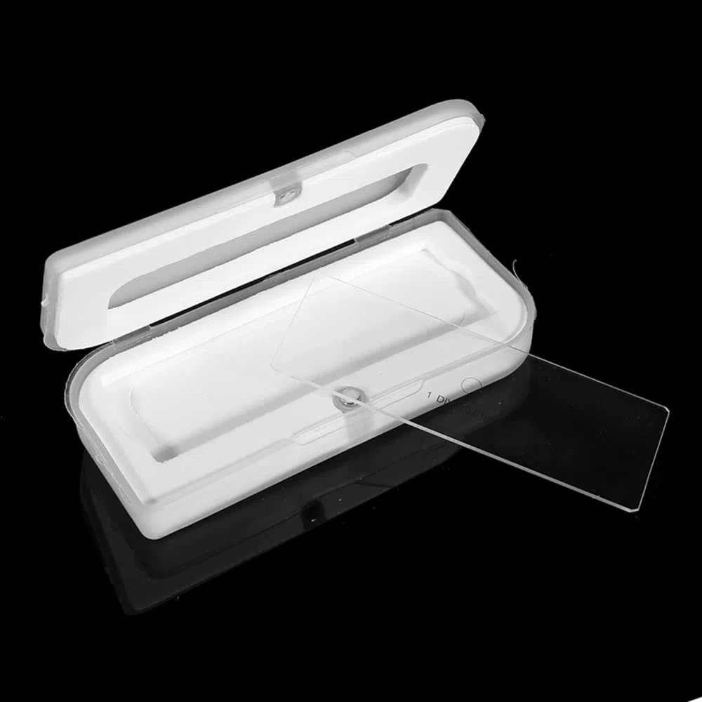 micrómetro del microscopio de 0.01m m, micrómetro objetivo de la etapa de cristal de la diapositiva de la calibración del micrómetro