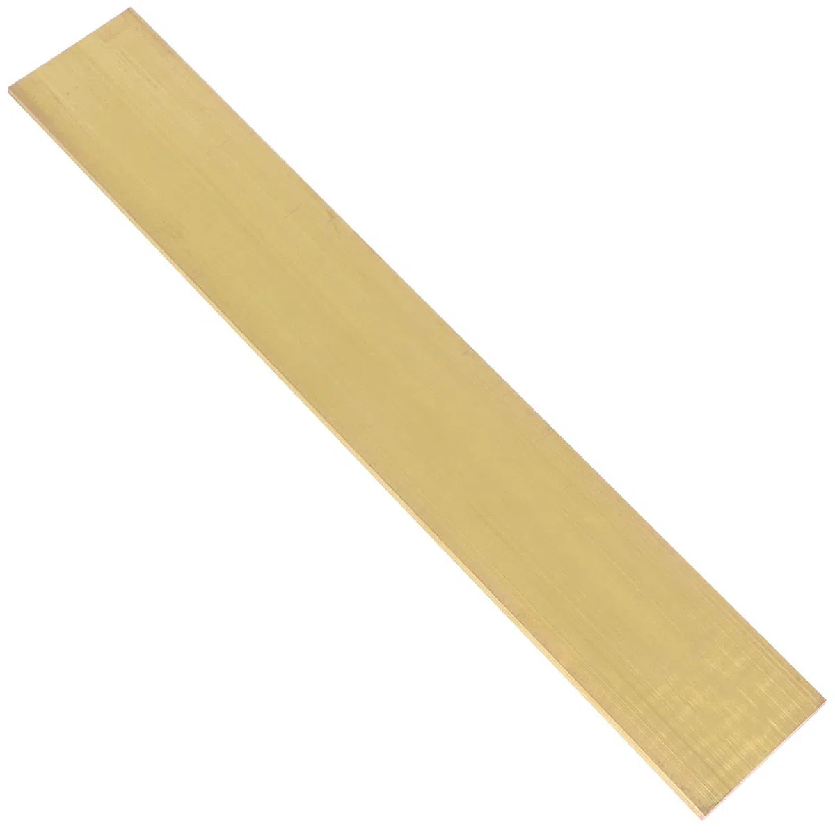 1 Pieza de Barra Plana de latón Espesor 5 mm Longitud 500 mm Ancho de 5 mm a 100 mm Barra Rectangular Cuadrada de Metal Macizo Stock para Manualidades,5mm