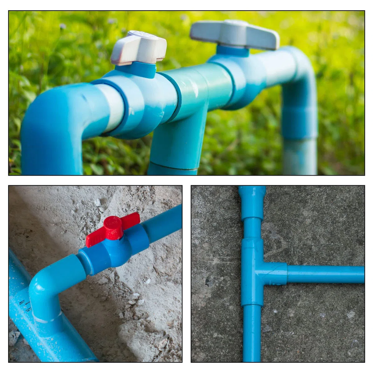 sourcing map 2 Paquete PVC Tubería Montajes - Agua Tubería Incrementador Reductor Conectores Adaptadores, Reductor Acoplamiento Zócalo, Aplicar a Exterior/Jardín (25mm y 40mm ID)