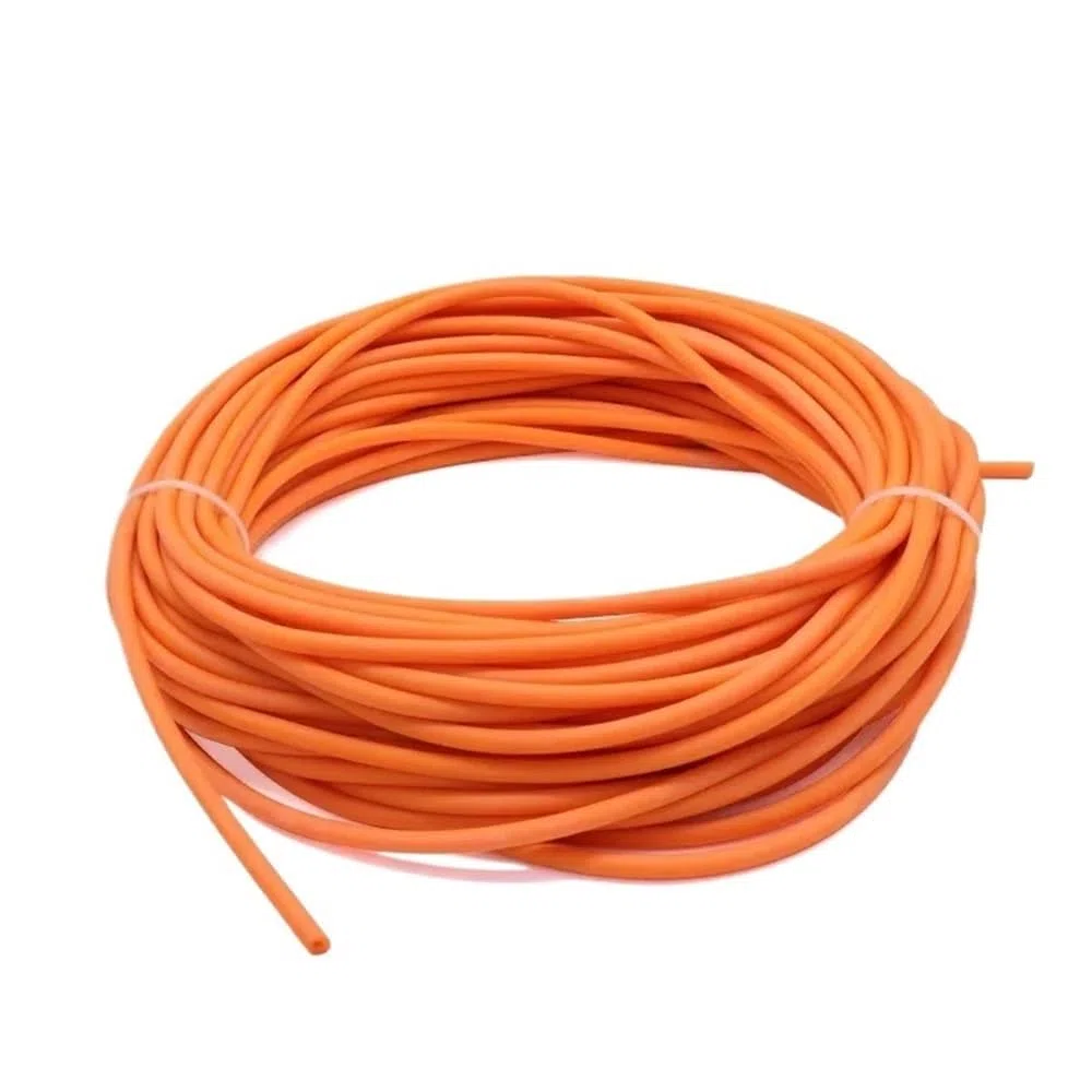 Tubo elástico de látex natural, Tubería de caucho de látex natural 1 metro Multicolor Múltiples tamaños(Black,1METER*2MM*4MM)