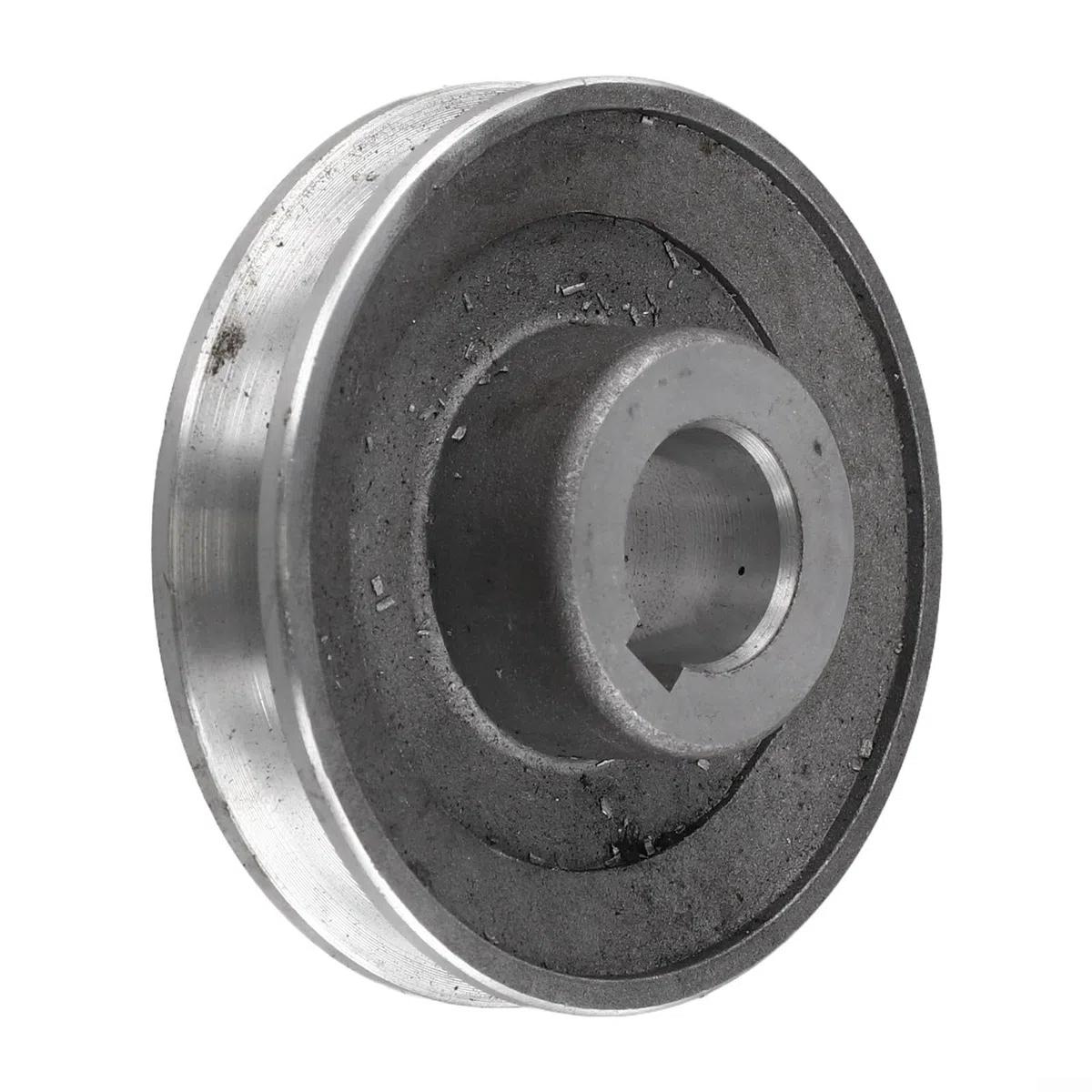 Polea de motor de aluminio fiable adecuada para varias aplicaciones, con compatibilidad de 19 mm y 24 mm (97 x 24)