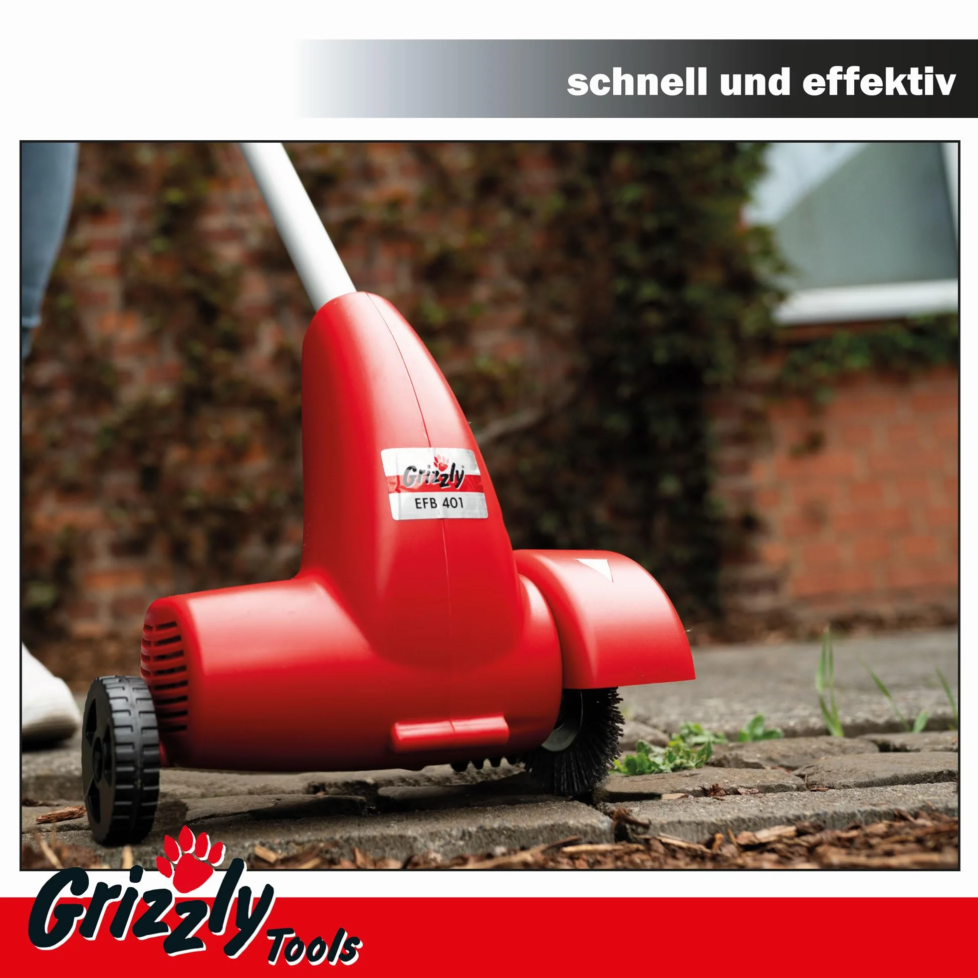 Grizzly - Juego de 2 cepillos eléctricos para juntas de metal para Grizzly EFB 400 y EFB 401
