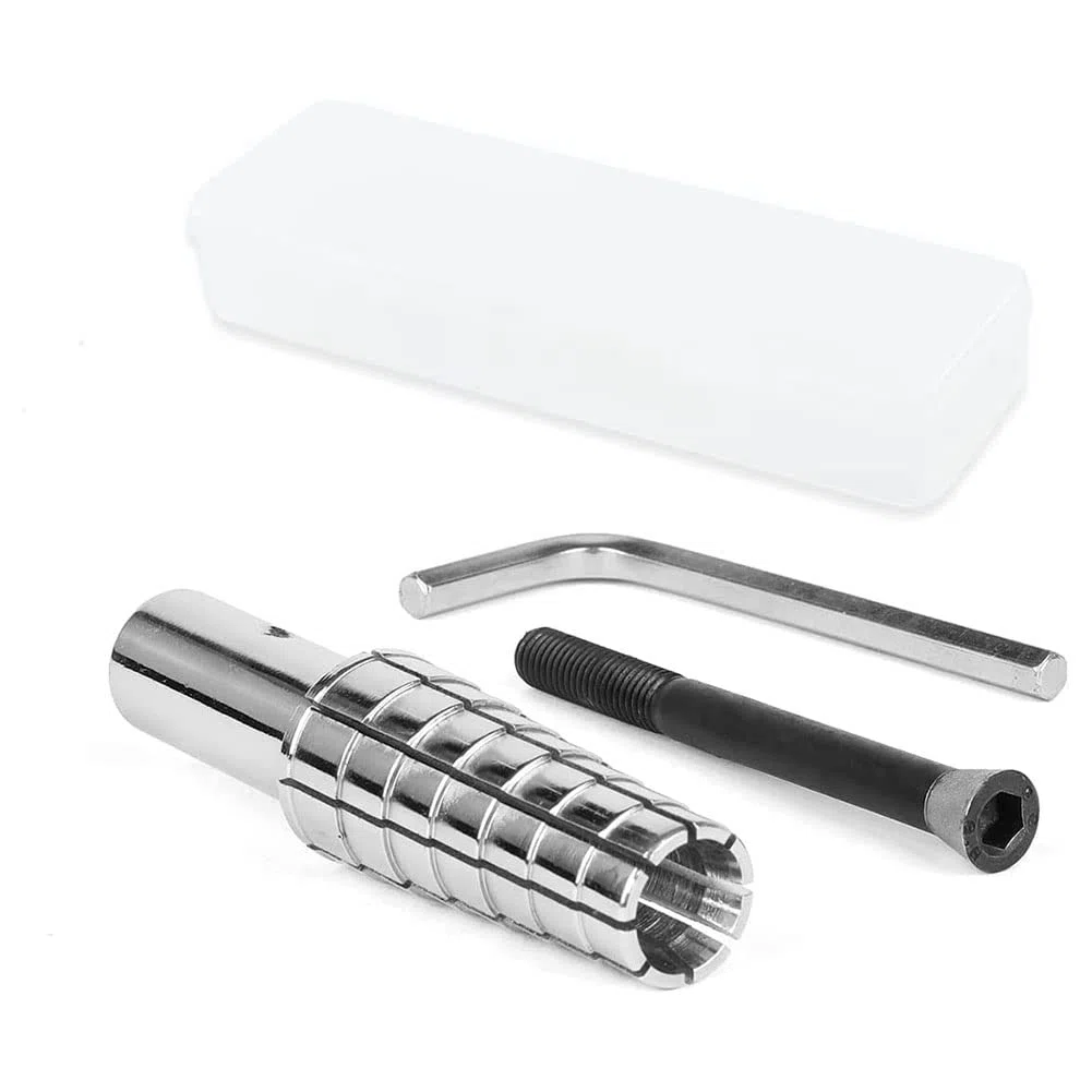 Mandril de anillo expandible de acero inoxidable con llave hexagonal, herramienta de formación de anillos resistente para torneado y fabricación de anillos 7,5-10,5