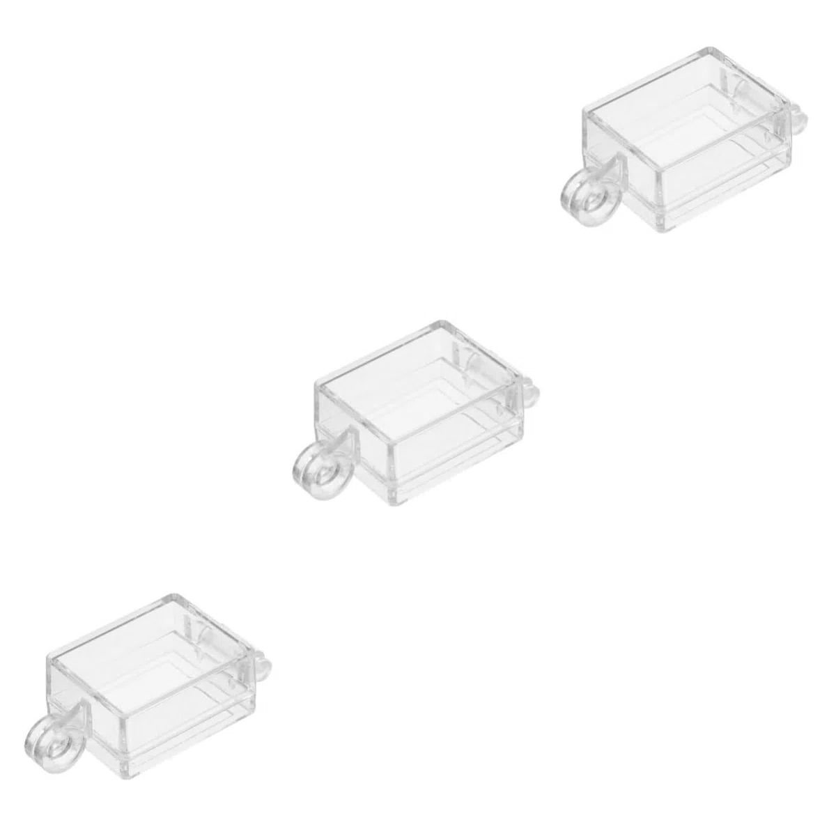 Zerodeko 3 Piezas Cubierta de Botón de Parada de Protección de Interruptor Seguridad Botón Accesorio de Uso Protección contra Operaciones Erróneas