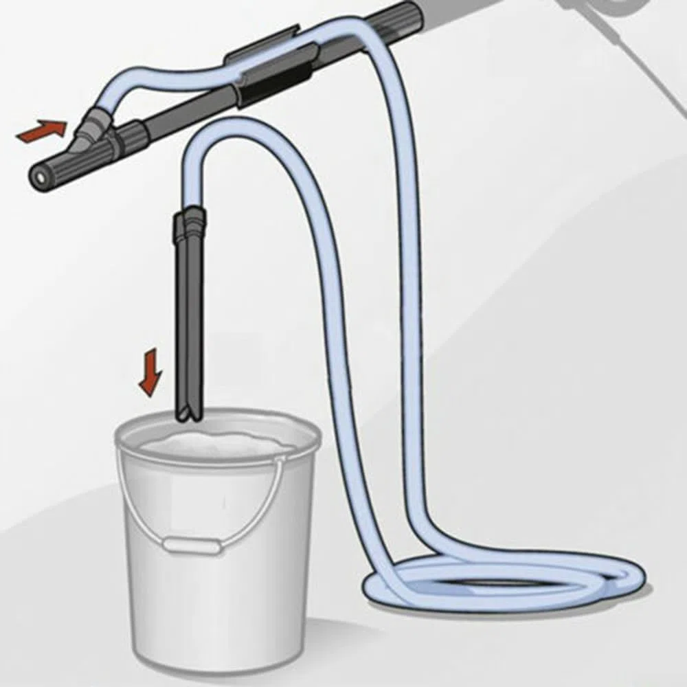 Chorro de arena para lavadora a presión para conexión rápida de 1/4 pulgadas, herramienta de boquilla de chorro húmedo para eliminación de pintura de óxido, para Bosch Aquatak Series