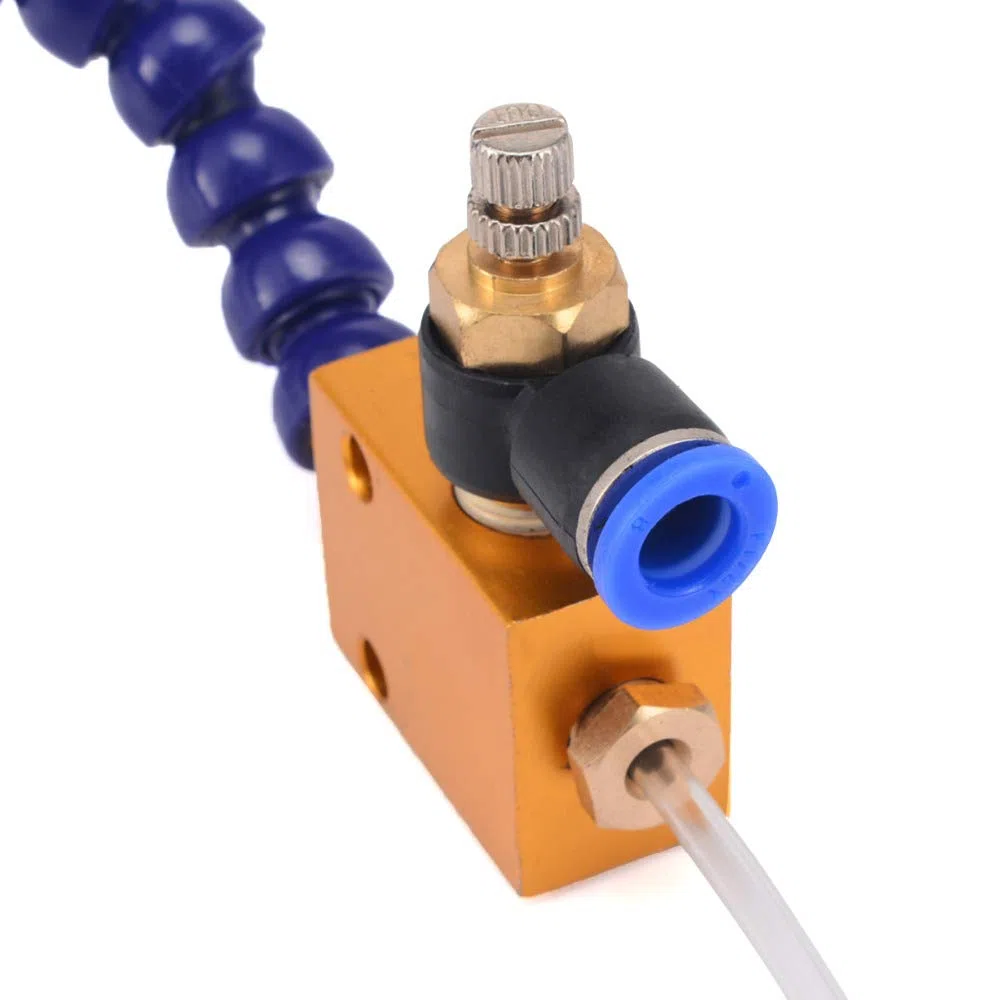 Sistema de espray del refrigerante de la niebla del tubo de aire de los 8MM para el torno del CNC del metal que muele la máquina que talla de la perforación