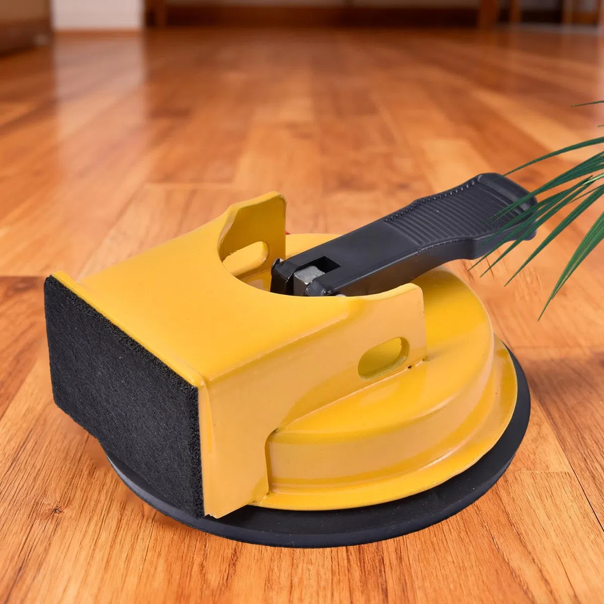 2025 Nuevo fijador de agarre ergonómico, herramienta de fijación de espacios de piso de alta resistencia, Ventosas mejorada, uso de reparación de pisos laminados y profesionales