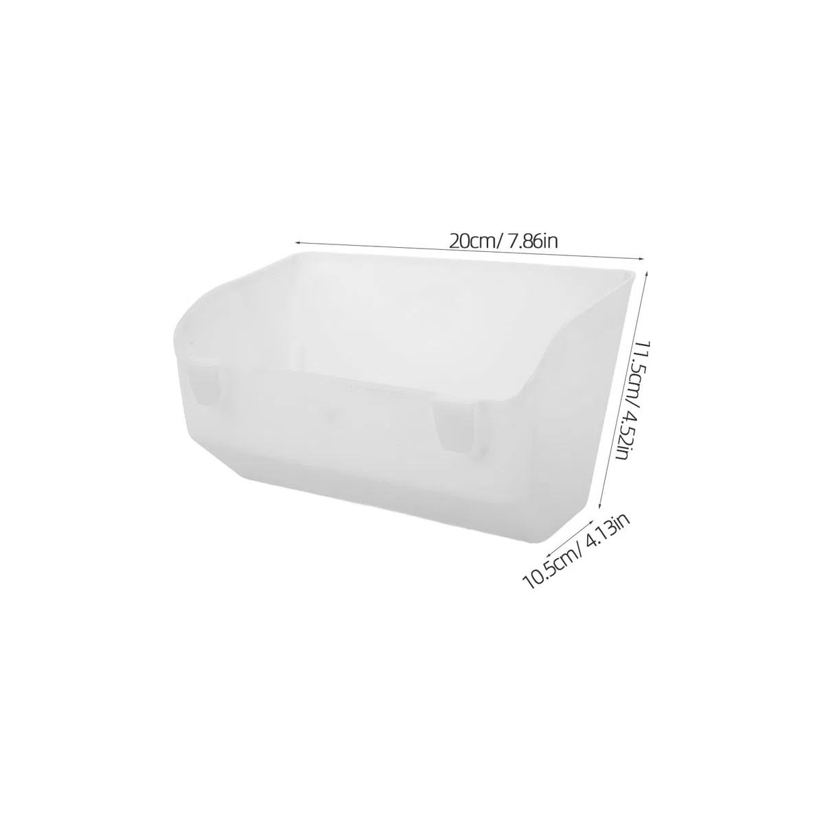 SHERCHPRY Comedero Colgante de Plástico para Pollitos y Gallinas, Dispensador de Comida Grande para Jaulas, Bebedero Pequeño Versátil para Granjas y Aves de Corral, Uso en Jaulas