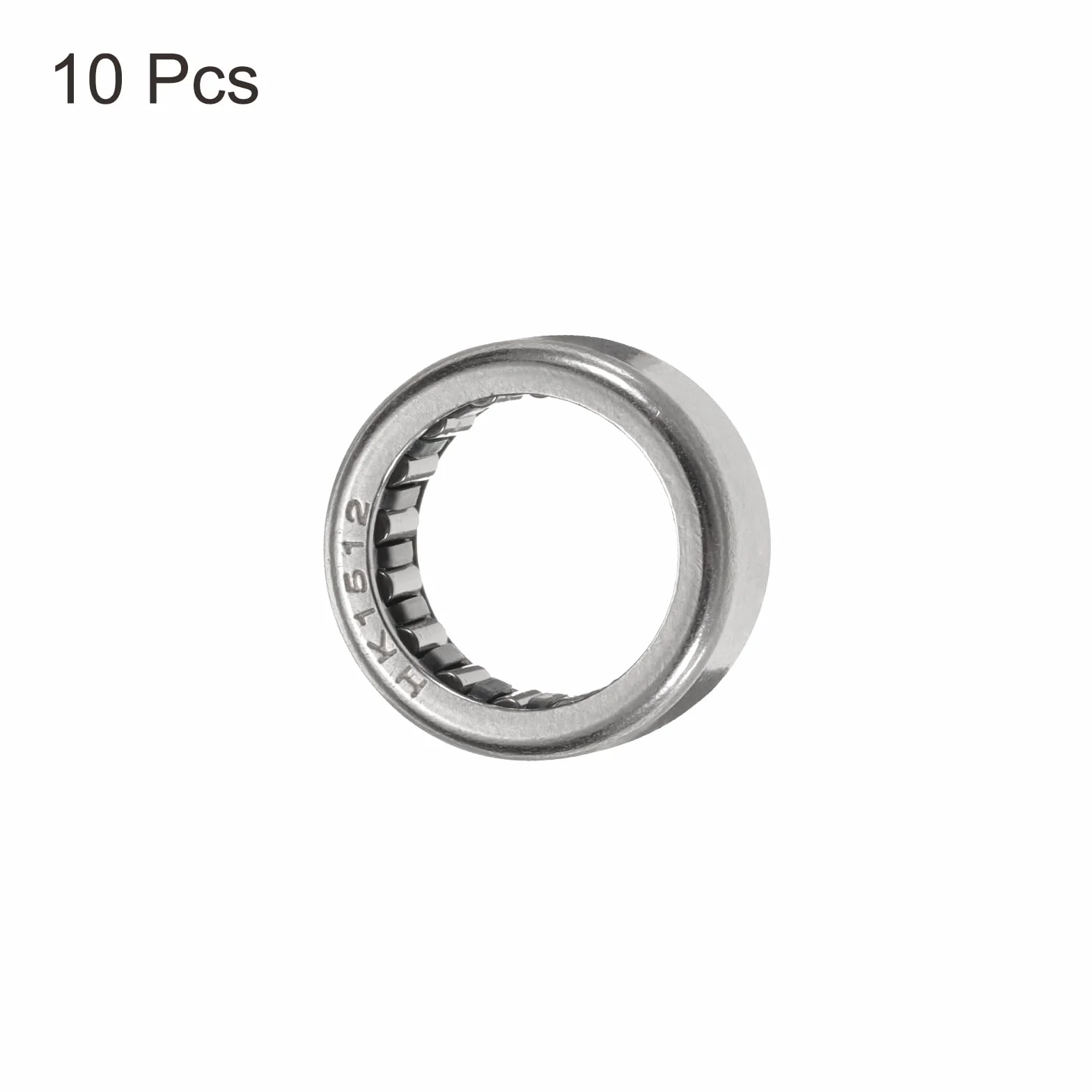 QUARKZMAN 10 Piezas de Rodamientos de Agujas HK1512 16x21x12mm, Rodamiento de Acero Resistente a la Temperatura