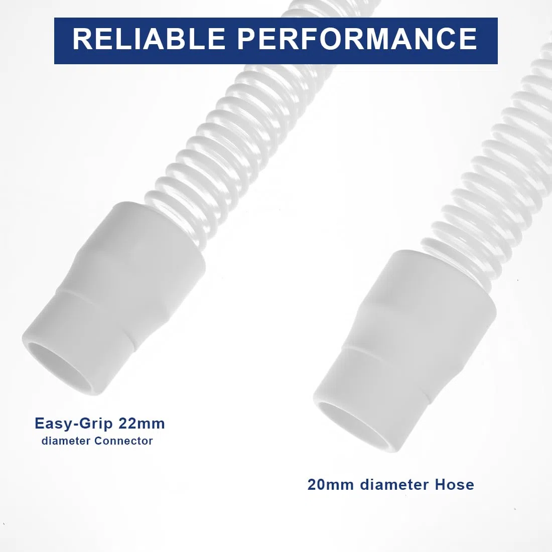 2 unidades CPAP Manguera de 180 cm de longitud 22 mm Conector de manguera universal Manguera de respiración manguera universal para respiradores