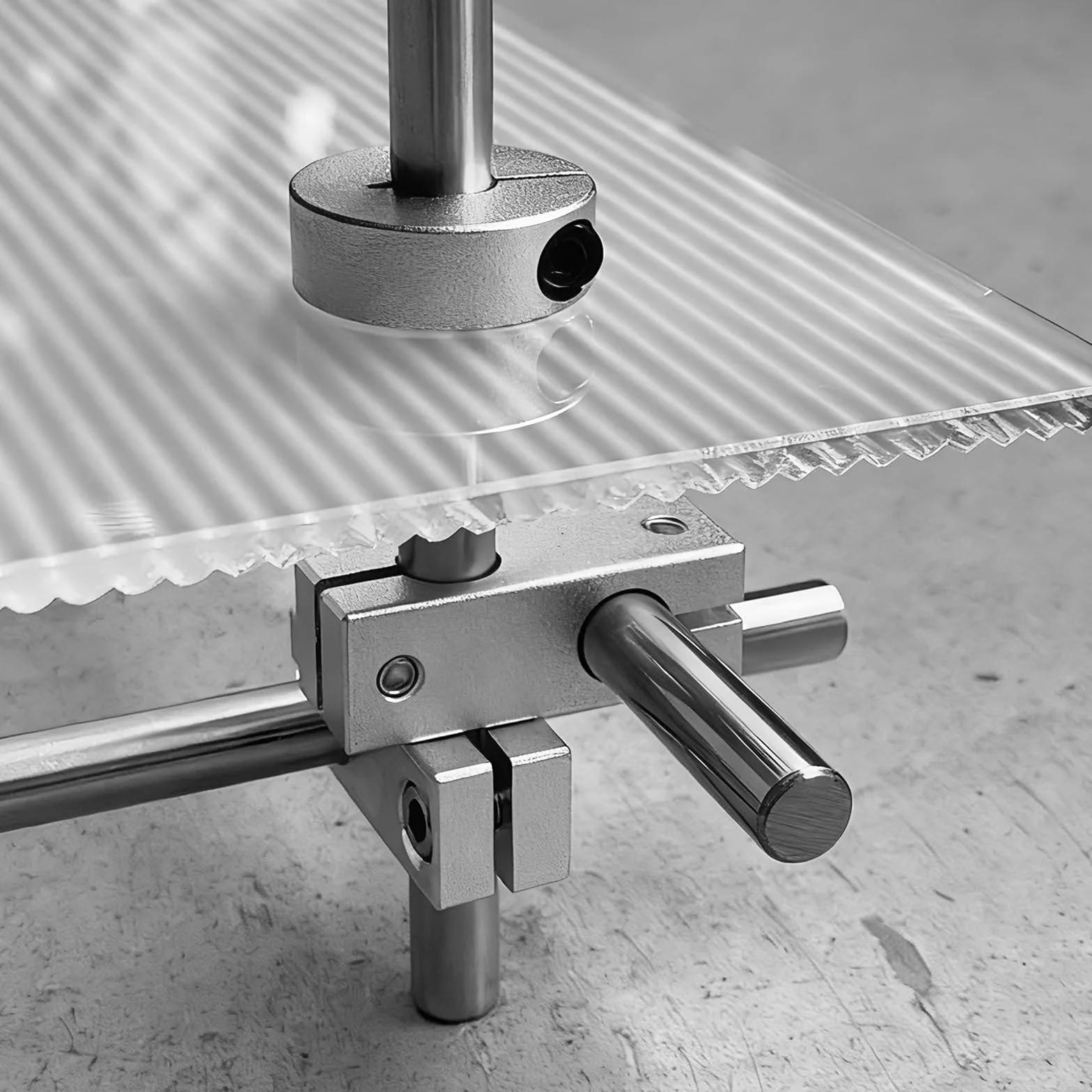 2 Pieza Carril Lineal 10mm x 400mm, Riel Lineal, Rieles de Guía Lineal, Barras Redondas Acero Inoxidable, Guías Lineales para Impresoras 3D, Bricolaje, CNC, Acero, Cortable