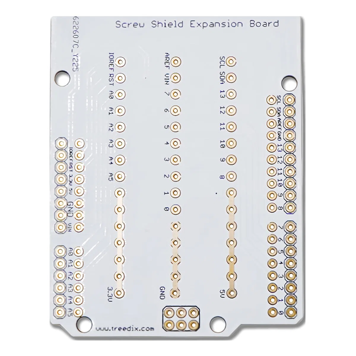 Treedix Tornillo abrazadera sombrero bloque Breakout Módulo Set para Arduino UNO R3, conector de zócalo de cuerno, placa de expansión para Arduino