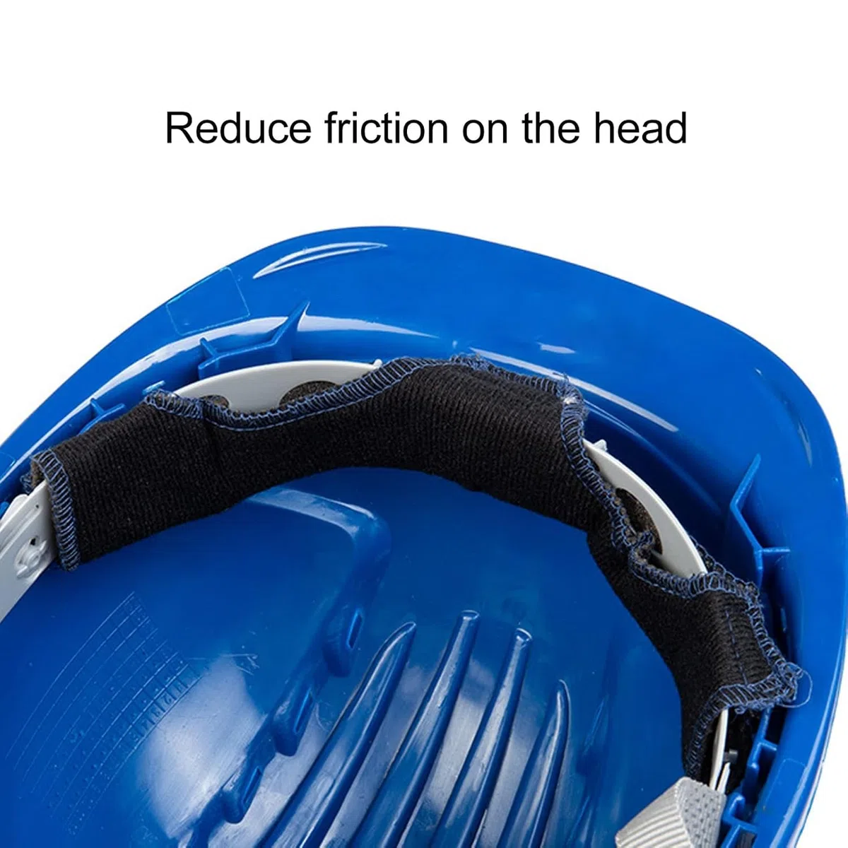Banda para el Sudor de Casco Duro, Algodón, Lavable, Suave, Elástico, 2 Piezas